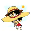 Luffy's straw hat one piece tattoo design idea