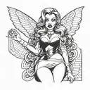 jessica rabbit tattoo design idea