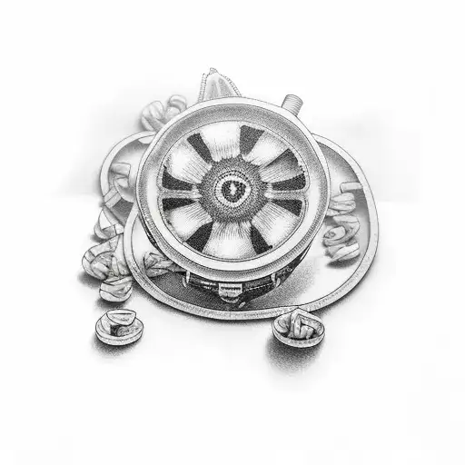 pulp fiction Vincent Jules  tattoo design idea