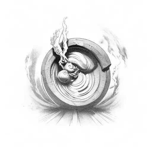 Sisyphus  tattoo design idea