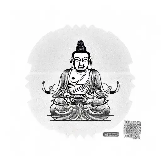 buddah basketball poker roulette  tattoo design idea