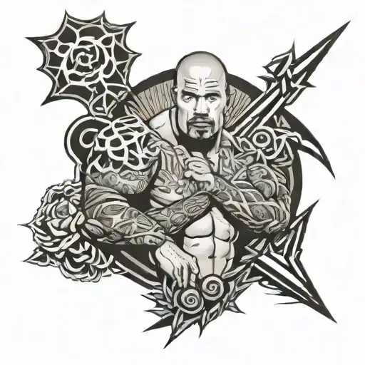 tattoo dwayne johnson tattoo design idea