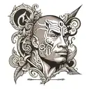 tattoo dwayne johnson tattoo design idea