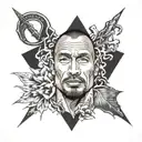 tattoo dwayne johnson tattoo design idea