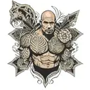 tattoo dwayne johnson tattoo design idea