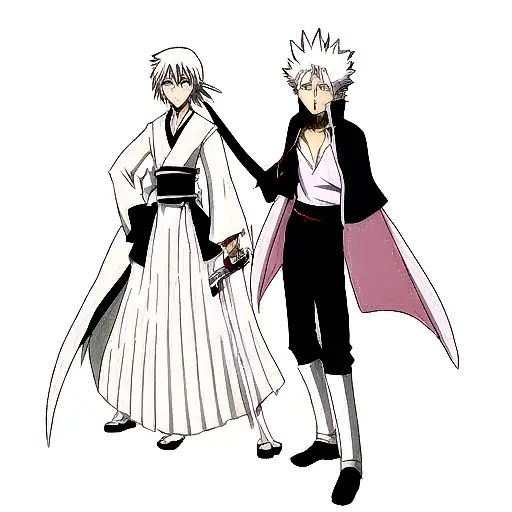 bleach anime rukia banka, toshiro hitsugaya, byakuya kuchiki picture tattoo design idea