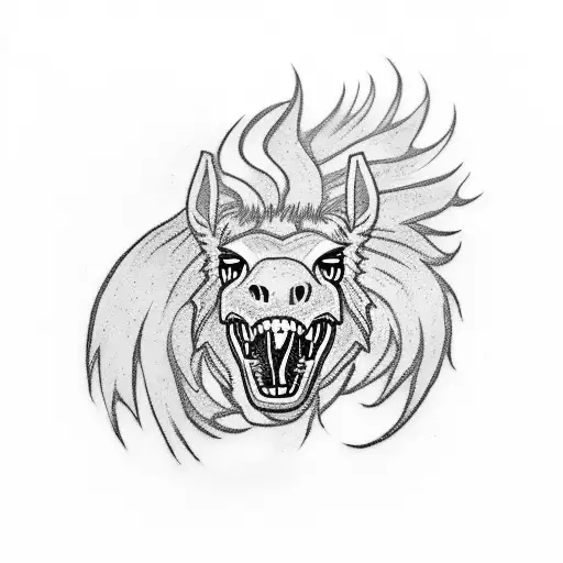 Mustang and a BMW tattoo design idea