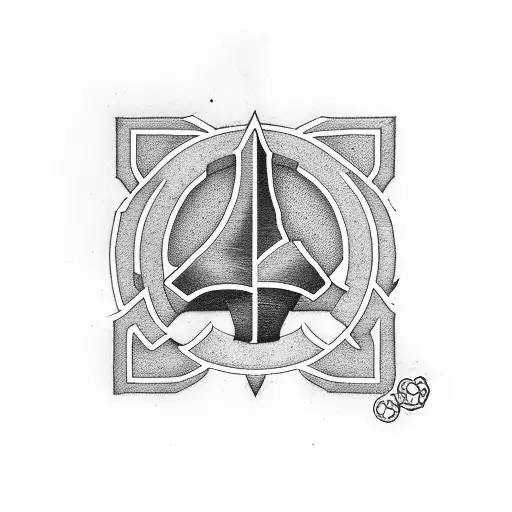 Ajax logo with a twist tattoo design idea