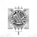 Ajax logo with a twist tattoo design idea