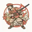 communist tattoo design idea