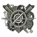 communist tattoo design idea