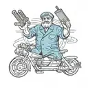 communist tattoo design idea