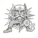 communist tattoo design idea