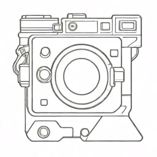 camera lgbt finally free tattoo design idea