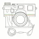 camera lgbt finally free tattoo design idea