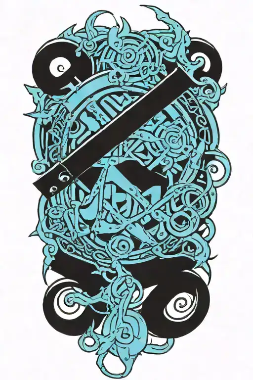 bdsm symbol tattoo design idea