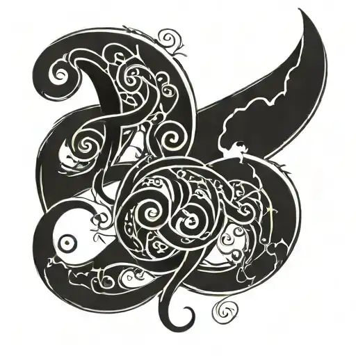 bdsm triskele logo keep the logo as it is tattoo design idea