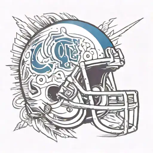 indianapols colts tattoo design idea