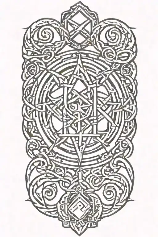 bdsm symbol tattoo design idea