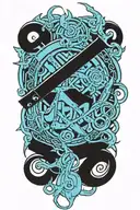 bdsm symbol tattoo design idea