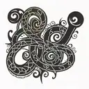 bdsm triskele logo keep the logo as it is tattoo design idea