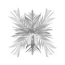 Palm Tree tattoo design idea