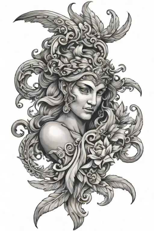 greek mythology inspired tattoo design tattoo design idea