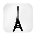 torre eiffel tattoo design idea