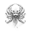 facehugger tattoo design idea