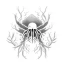 facehugger tattoo design idea