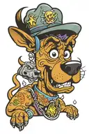 scooby-doo tattoo design idea