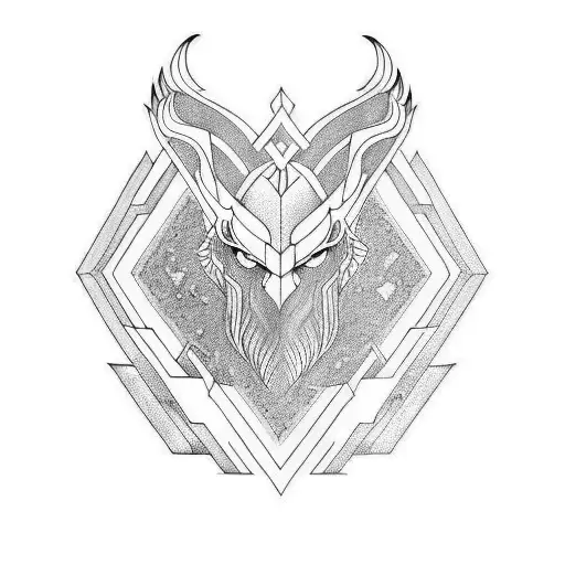 Norse sleeve  tattoo design idea