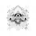 taxi tattoo design idea