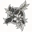 A   laurel wreaths   tattoo design idea