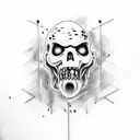 zombie tattoo design idea