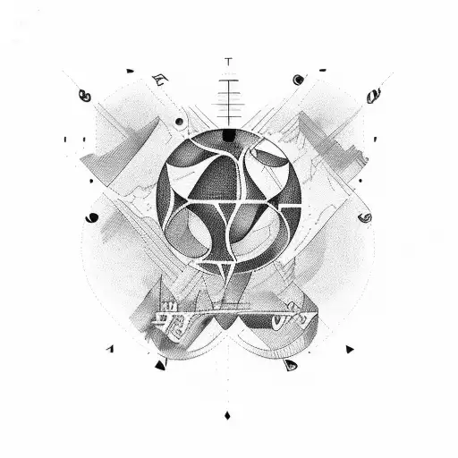 year 1950 valencia Spain coordinates tattoo design idea