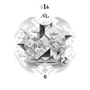 1950 valencia Spain coordinates tattoo design idea