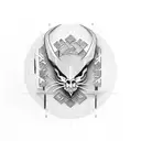 1950 valencia Spain coordinates tattoo design idea