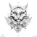cover up existing tatoo  tattoo design idea
