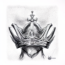 King's Crown tattoo design idea