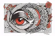 itachi sharingan eyes tattoo design idea