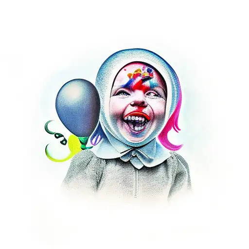 children tattoo design idea