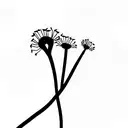 Dandelion tattoo design idea