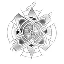 Four elements ( air, water, fire , ground) arm, male tattoo  tattoo design idea