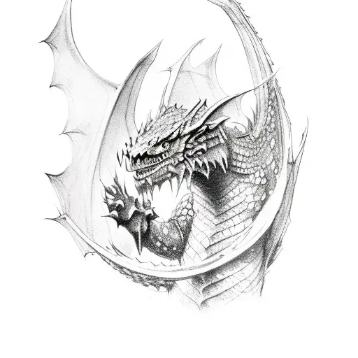 hobbit, smaug the dragon, Dwarvish tattoo design idea