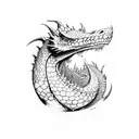 hobbit, smaug the dragon, Dwarvish tattoo design idea