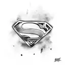 Superman  tattoo design idea