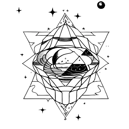 soaring swallow, Stars, Bold Galaxies, wisdom, freedom/exploration, connection to the universe tattoo design idea