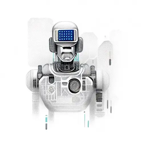 homossexual robocop tattoo design idea