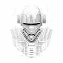 Robocop gay tattoo design idea